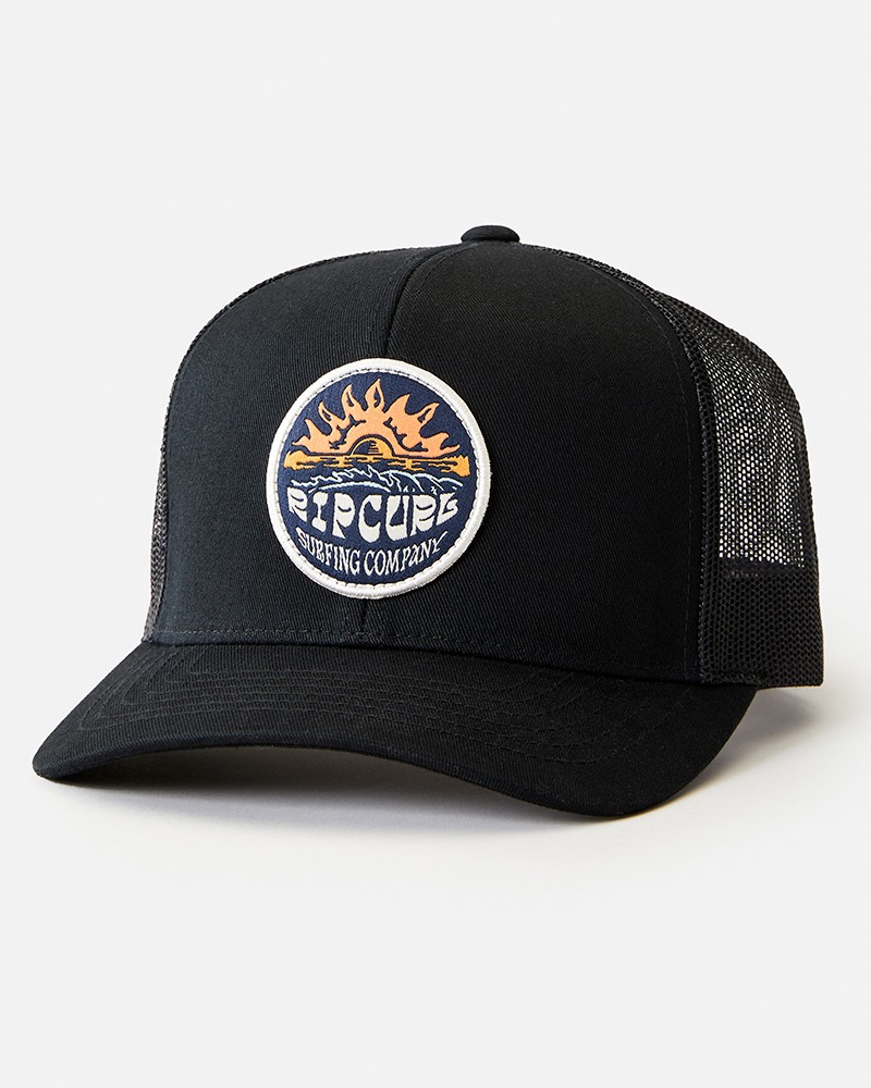 Rip Curl Snapback Cap Custom Curve Trucker Kappe, 60% Baumwolle 40 - View #3