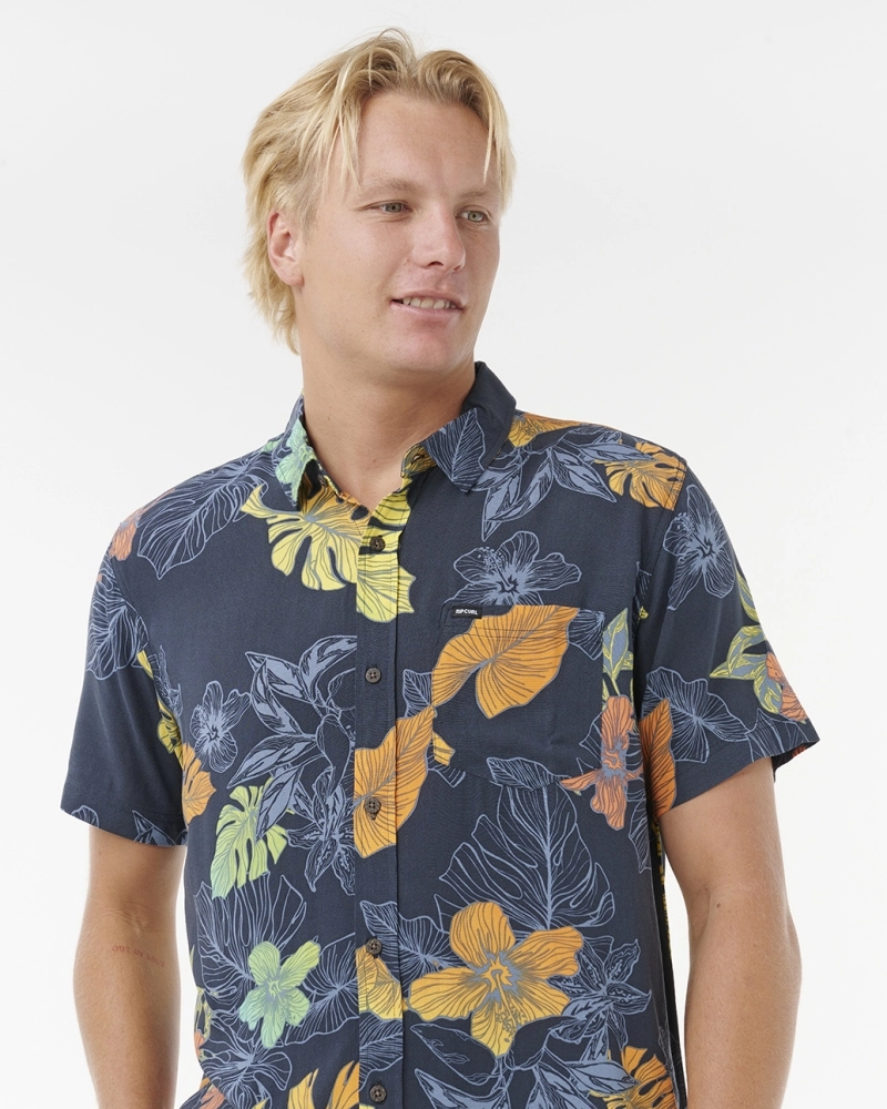 【FANCY CLUB】2WAY SIDE RIBBON T-SHIRTS CAMISA FUN TIMES 05HMSH0291 - CAMISA FUN TIMES: compre em Rip Curl
