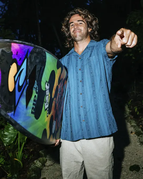 CAMISA RAW ENERGY STRIPE