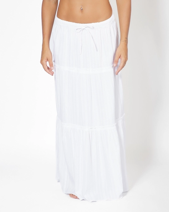 SAIA HAZE TIERED MAXI