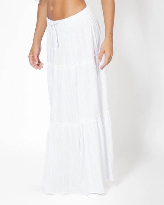 SAIA HAZE TIERED MAXI