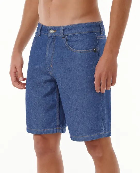 BERMUDA PASSEIO JEANS CLASSIC BLUE