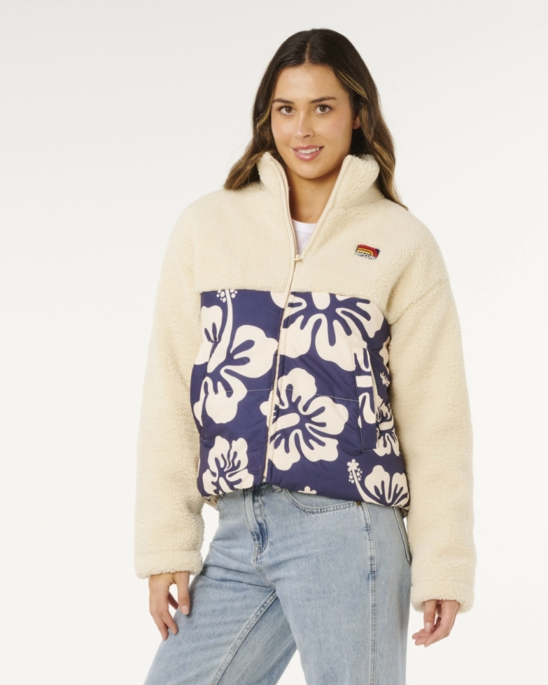 L'Appartement DEUXIEME CLASSE - 【ゆゆま】WIND JACKET（ENOUGH） HOLIDAY JAQUETA SURF SIDE PUFFER 03WWJA0049 - JAQUETA SURF SIDE PUFFER