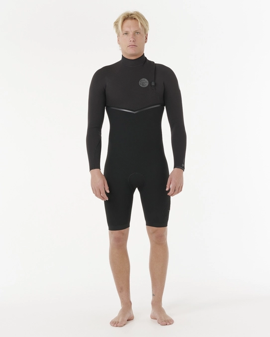 SHORT JOHN E-BOMB 2/2MM ZIP FREE