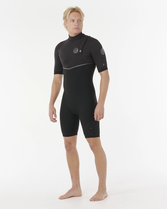 SHORT JOHN E-BOMB 2/2MM ZIP FREE