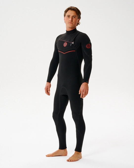 LONG JOHN FLASHBOMB FUSION 3/2MM CHEST ZIP