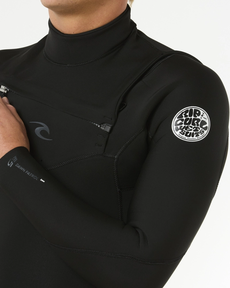 SHORT JOHN DAWN PATROL 2/2MM CHEST ZIP 11QMSP0090 - SHORT JOHN