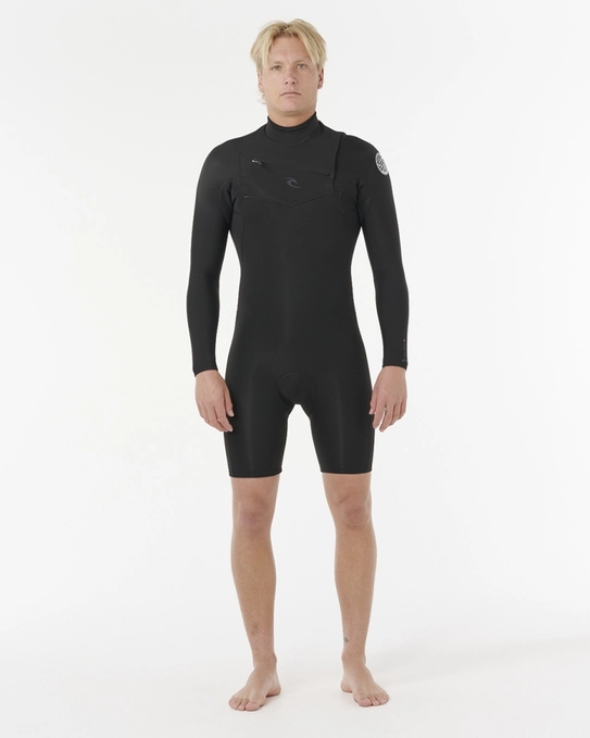 SHORT JOHN DAWN PATROL 2/2MM CHEST ZIP