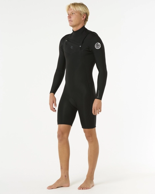 SHORT JOHN DAWN PATROL 2/2MM CHEST ZIP