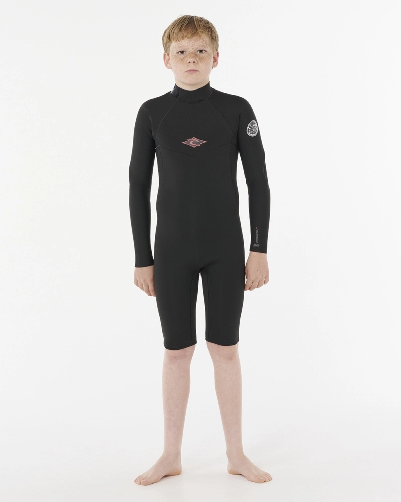 SHORT JOHN DAWN PATROL 2/2MM BACK ZIP 11EBSP0090 - SHORT JOHN DAWN