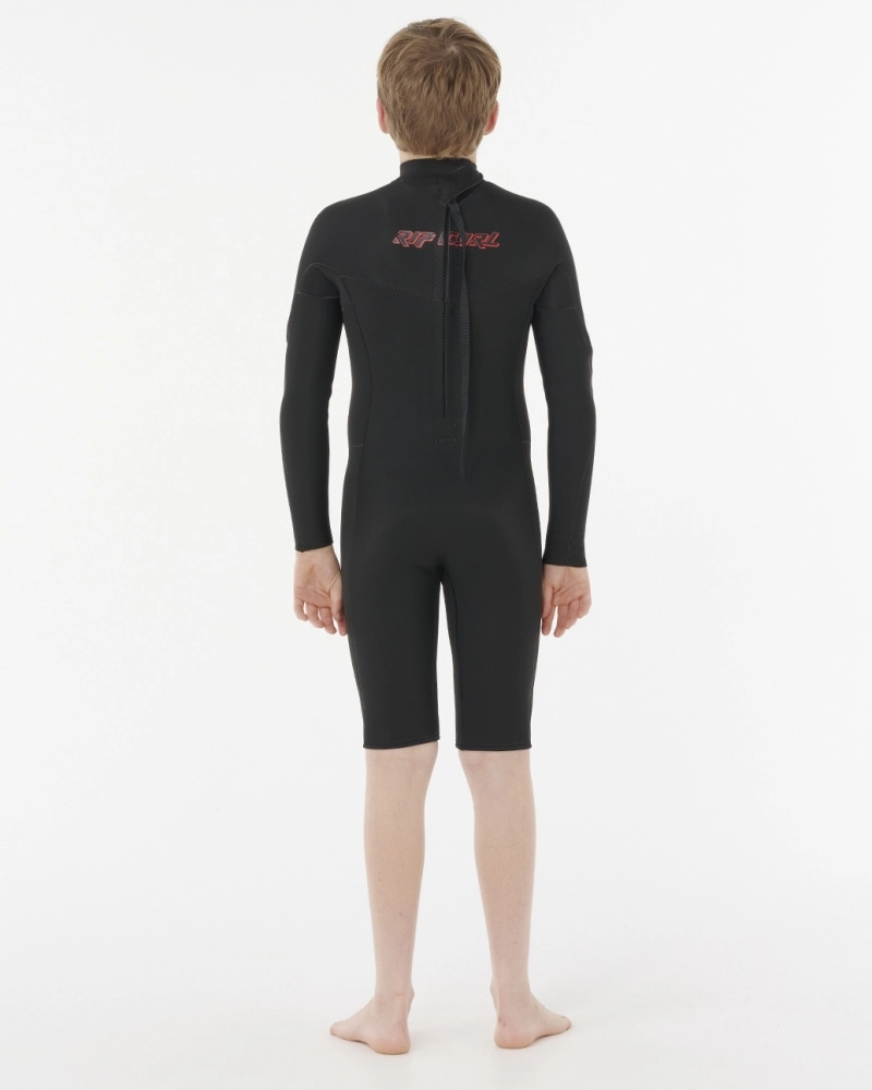 SHORT JOHN DAWN PATROL 2/2MM BACK ZIP 11EBSP0090 - SHORT JOHN DAWN