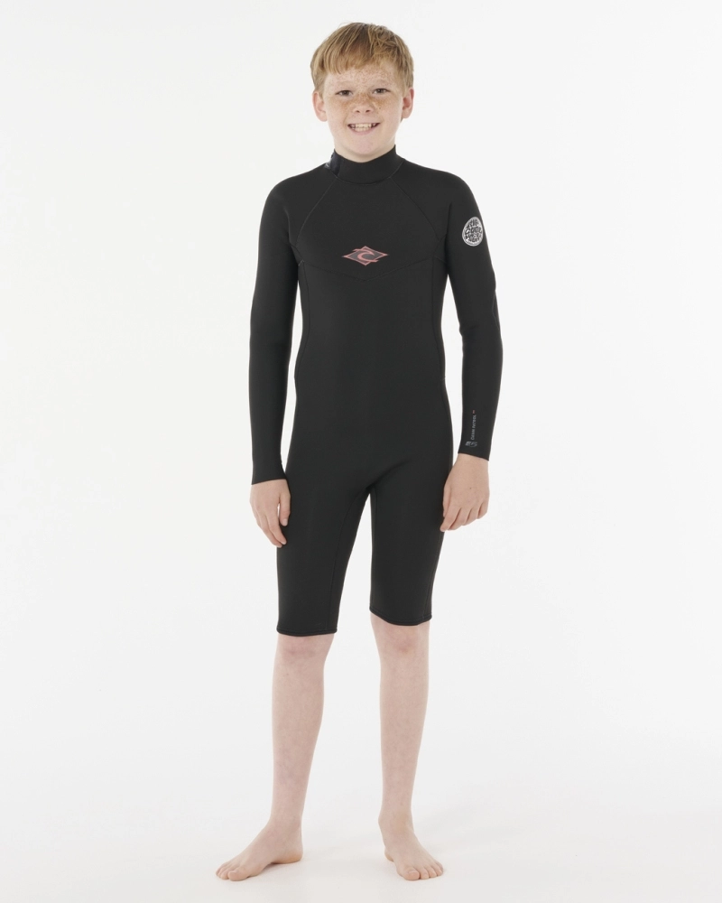 SHORT JOHN DAWN PATROL 2/2MM BACK ZIP 11EBSP0090 - SHORT JOHN DAWN