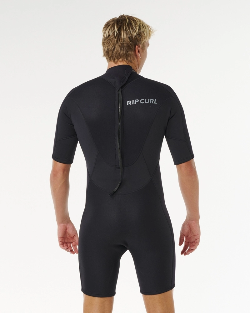 SHORT JOHN TRAD 2/2MM BACK ZIP 12AMSP0090 - SHORT JOHN TRAD 2/2MM