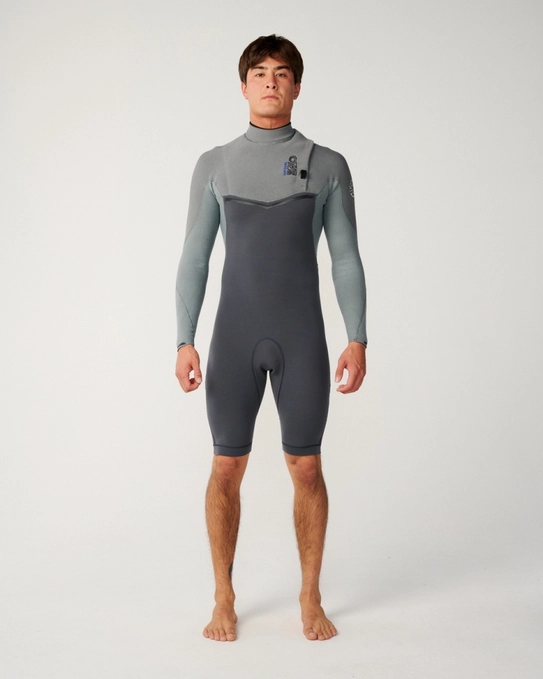 SHORT JOHN E-BOMB 2/2MM ZIP FREE