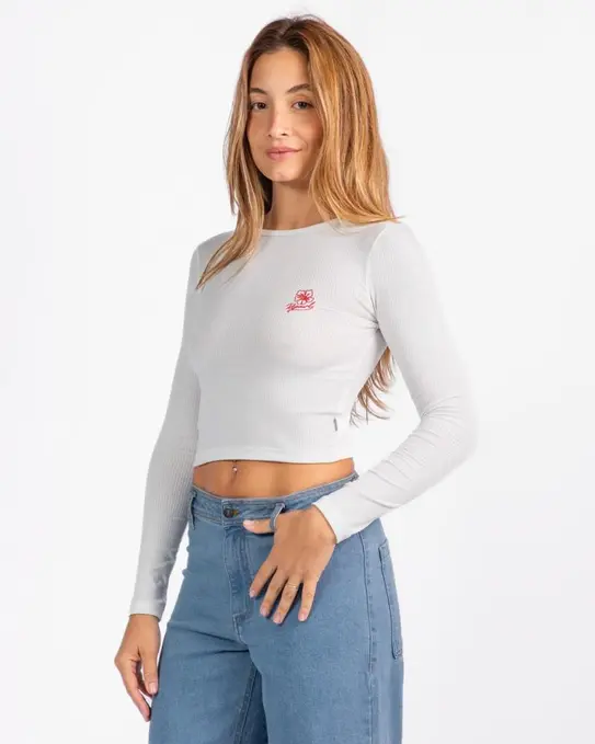 BLUSA CLASSIC RIBBED HEART