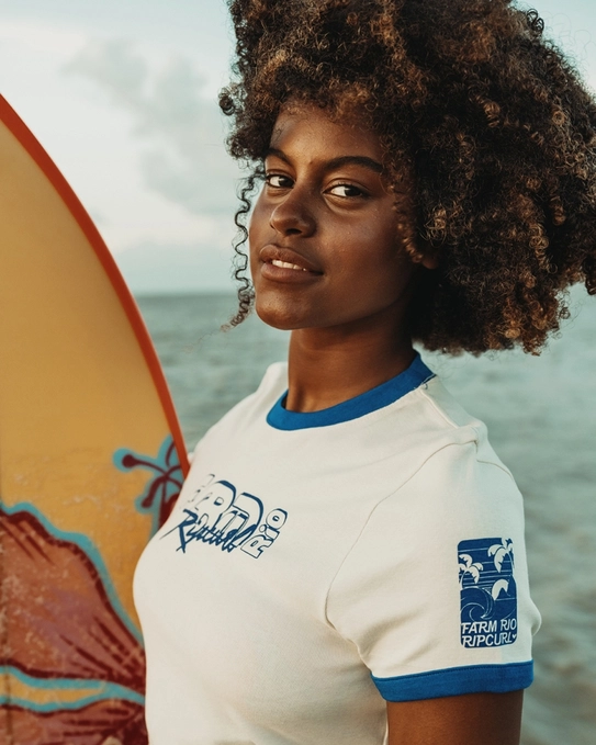 CAMISETA TROPICAL GROOVE FITTED