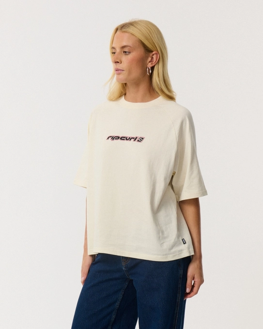 CAMISETA SUNSET BEACH RAGLAN BOXY