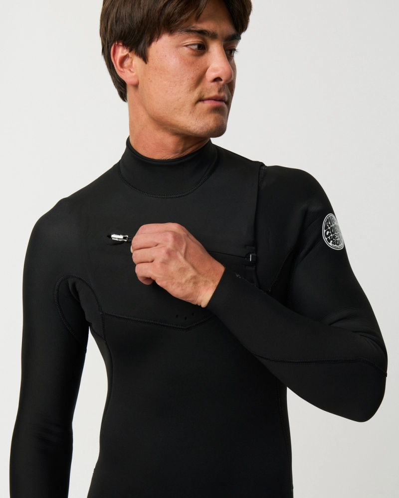 LONG JOHN DAWN PATROL 2/2MM CHEST ZIP 18SMFS0090 - LONG JOHN DAWN