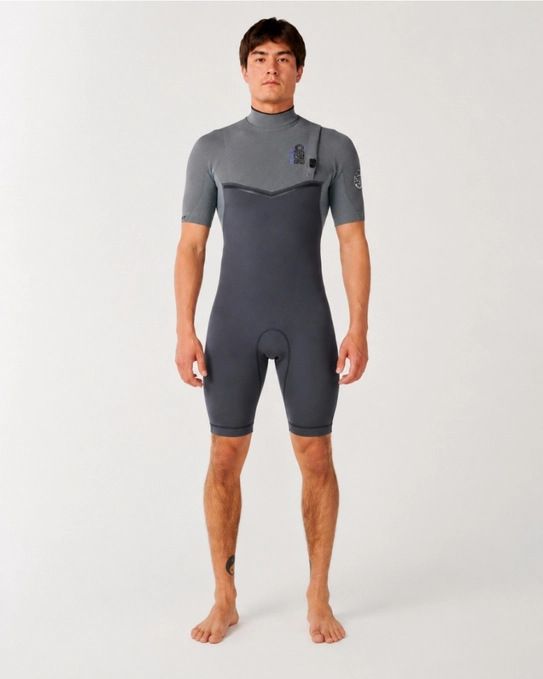 SHORT JOHN E-BOMB 2/2MM ZIP FREE