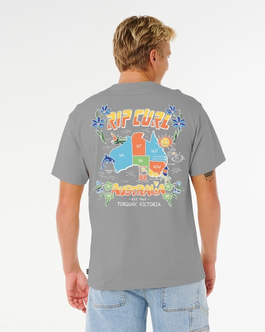 CAMISETA AUSTRALIA MAP DESTO