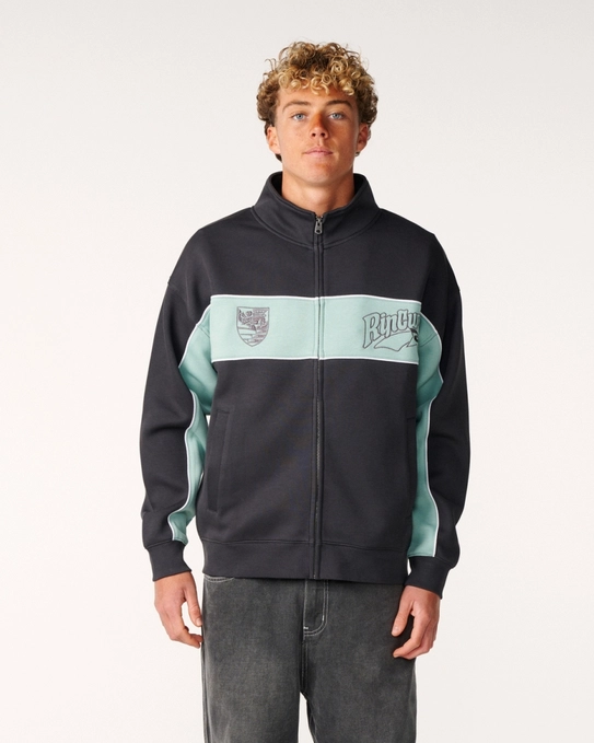 MOLETOM ARCHIVE ROTA PANEL ZIP THRU